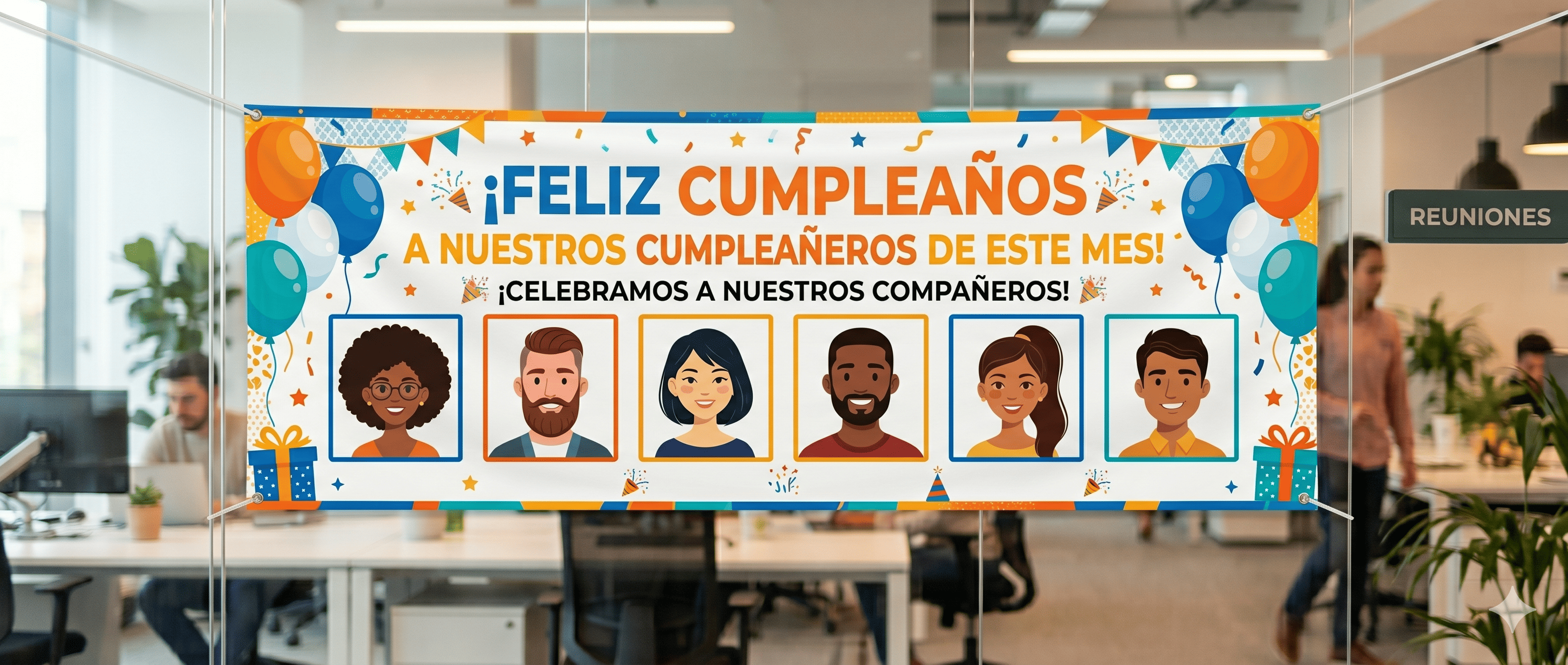 Feliz cumpleaños a nuestros compañeros de este mes
